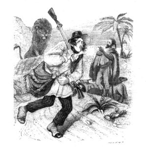 Grandville Lion and the Hunter for Fairy Tale post