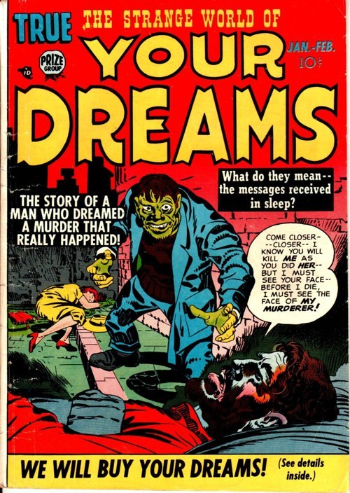 Cover of The Strange World of Your Dreams for prophetic dreams blog post