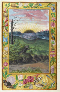 “The Darkness of the Putrefied Sun,” Plate 19 from Salomon Trismosin's alchemical treatise, Splendor Solis (1598)